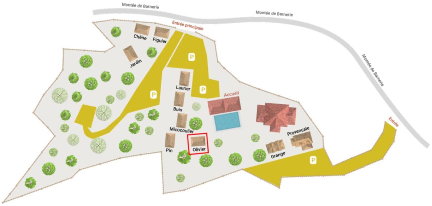 Gites Domaine De La Barnerie Saint Alban Auriolles Phòng bức ảnh